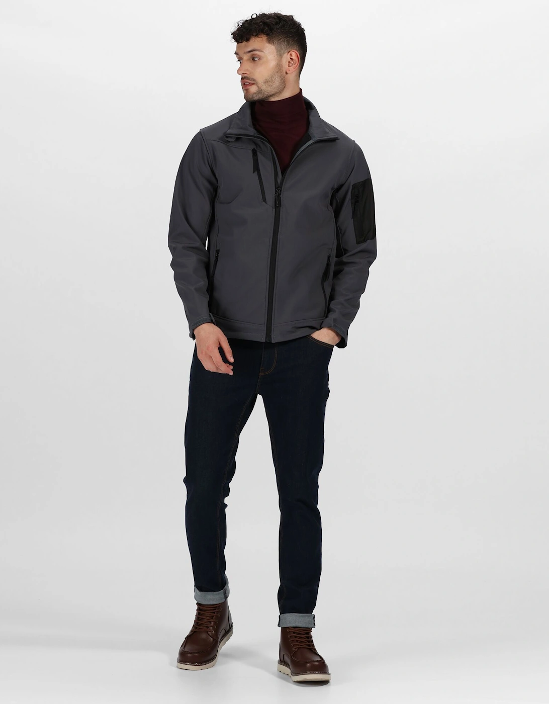 Standout Mens Arcola 3 Layer Waterproof And Breathable Softshell Jacket