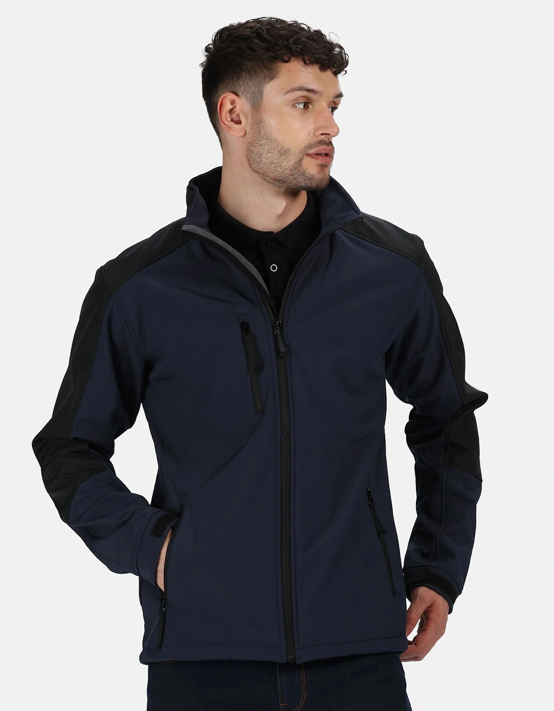 Mens Hydroforce 3-Layer Softshell Jacket (Wind Resistant, Water Repellent & Breathable)