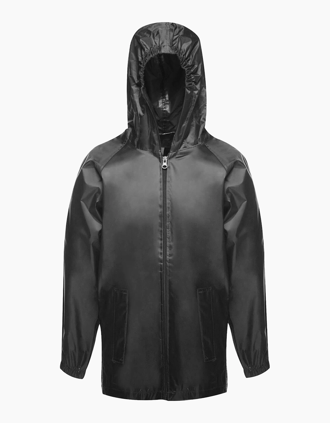 Regatta Boys Black Professional Childrens/ Waterproof Jacket - Size 2 Years/3 Years Kids