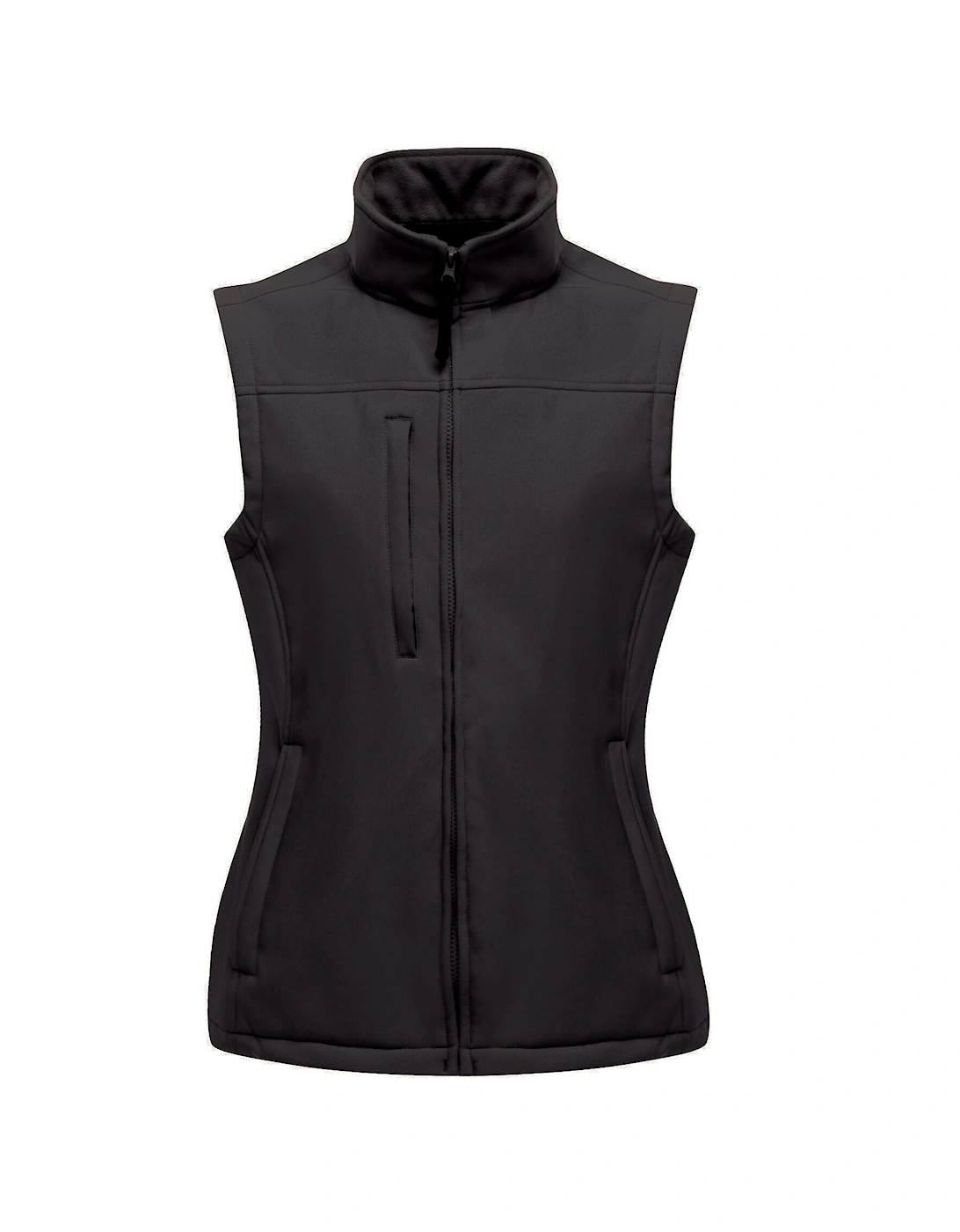 Womens/Ladies Flux Softshell Bodywarmer / Sleeveless Jacket (Water Repellent & Wind Resistant), 6 of 5