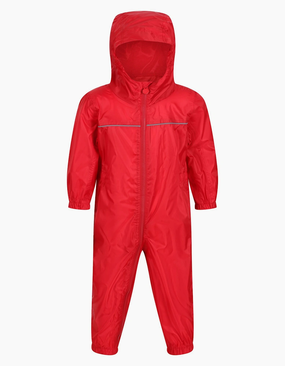 Regatta Unisex Red Professional Baby/ Paddle All In One Rain Suit - Size: 3 Years/4 Years Kids