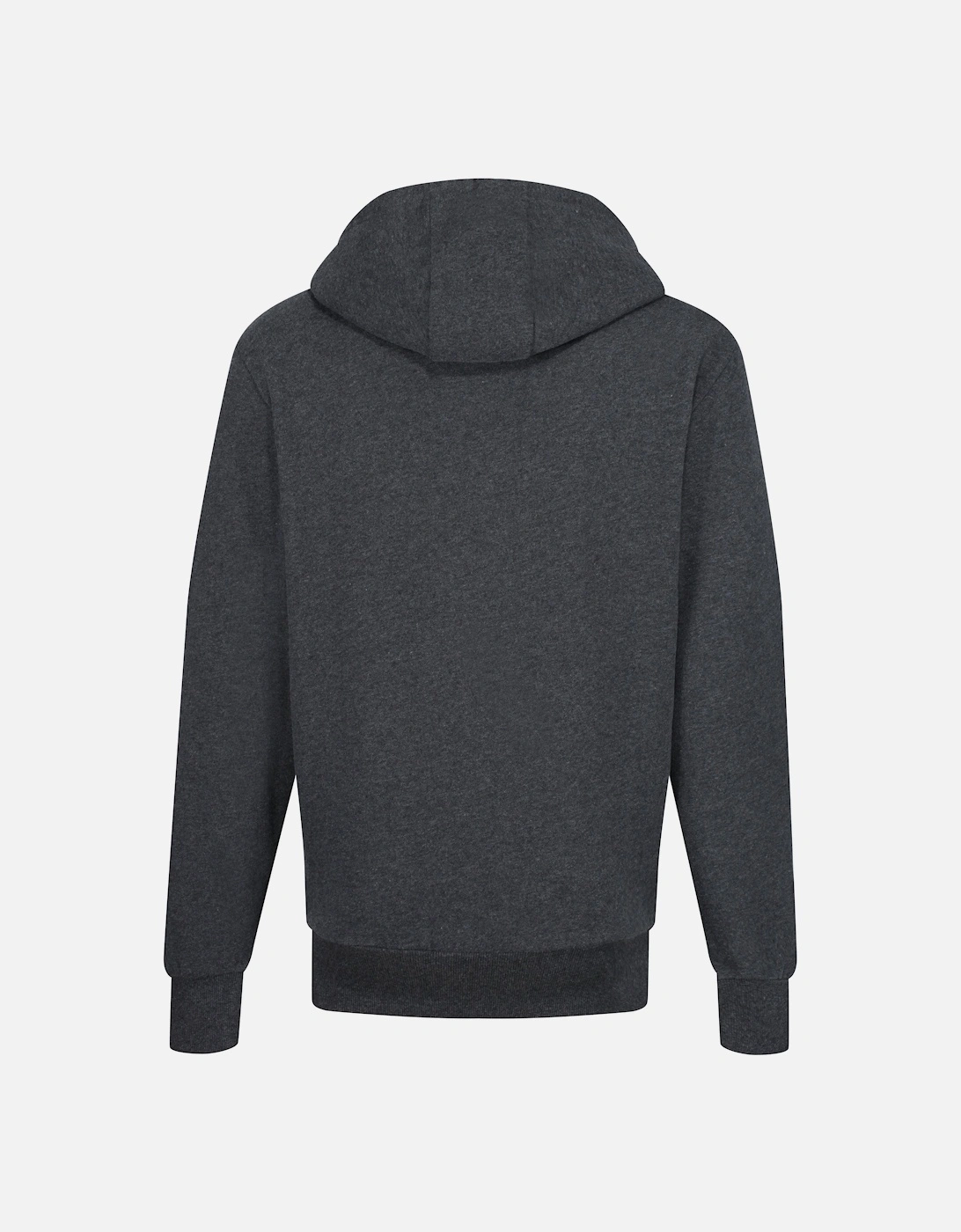 Miletto Zip Through Hoodie | Dark Grey Marl