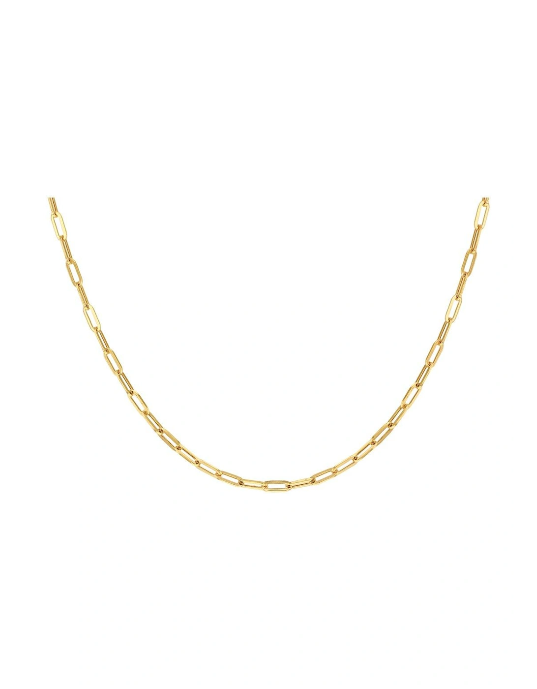 9ct Gold Paper Chain Necklace, 2 of 1