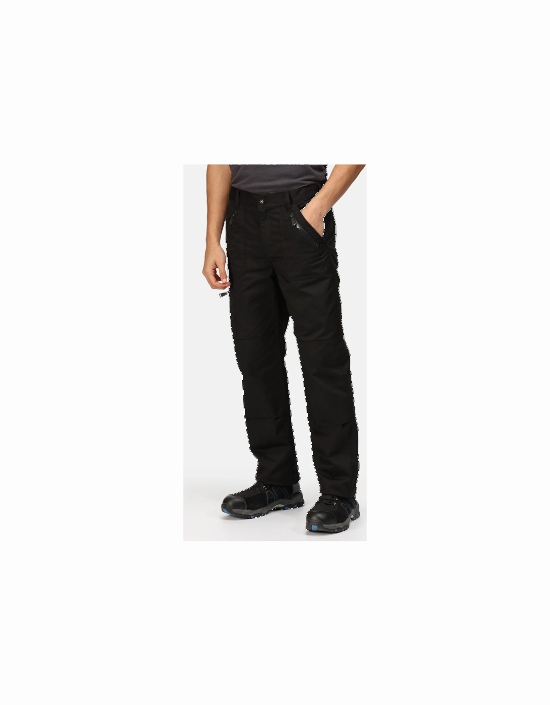 Mens Pro Action Waterproof Trousers - Long (34in)