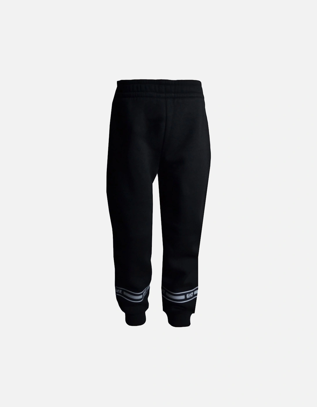 Boy's Black tracksuit with logo tape