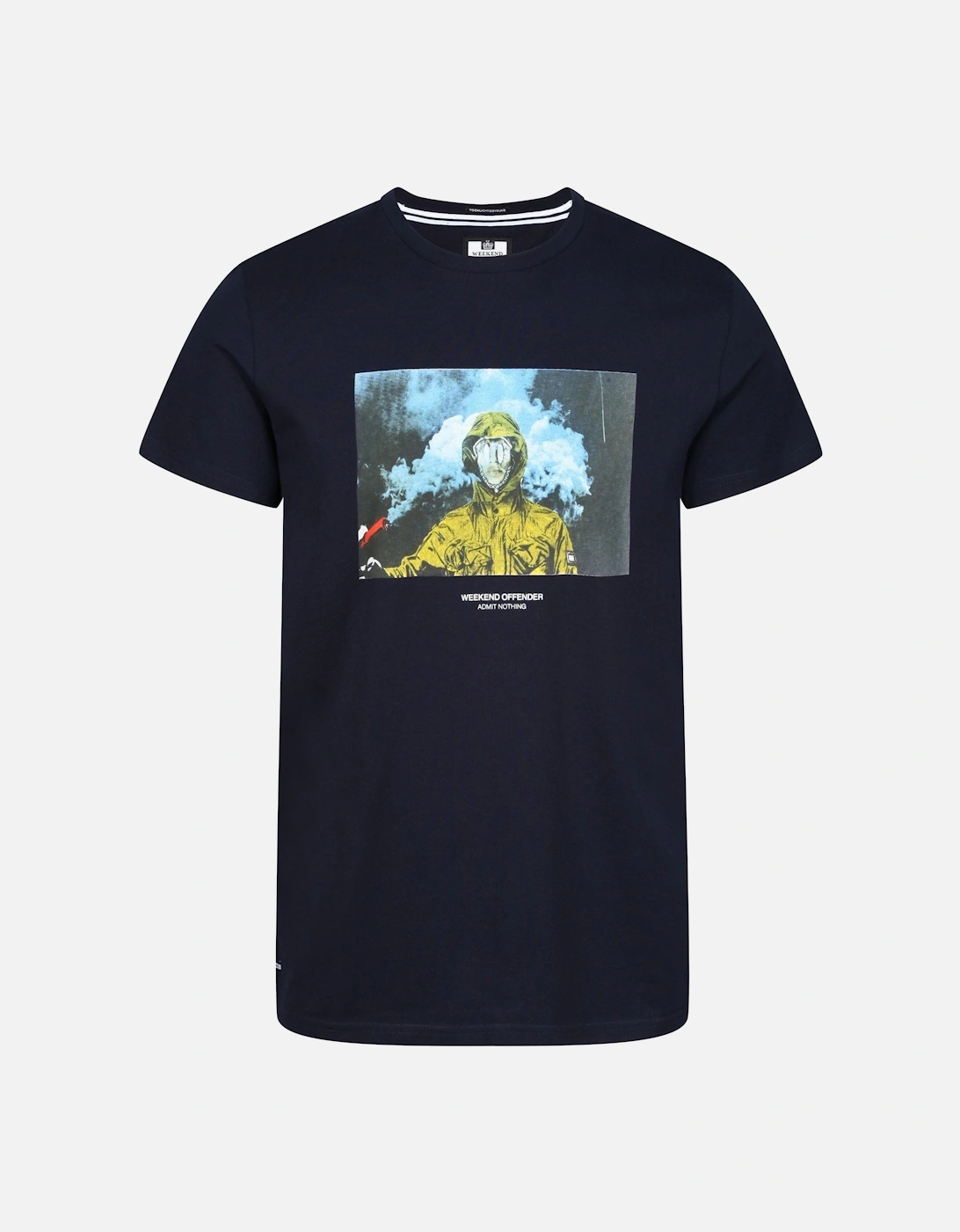 Fusee Graphic Print T-Shirt | Navy, 4 of 3