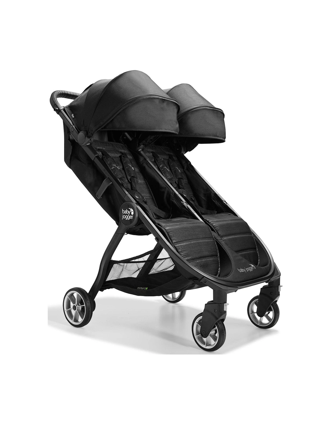 City Tour 2 Double Pushchair - Pitch Black, 2 of 1