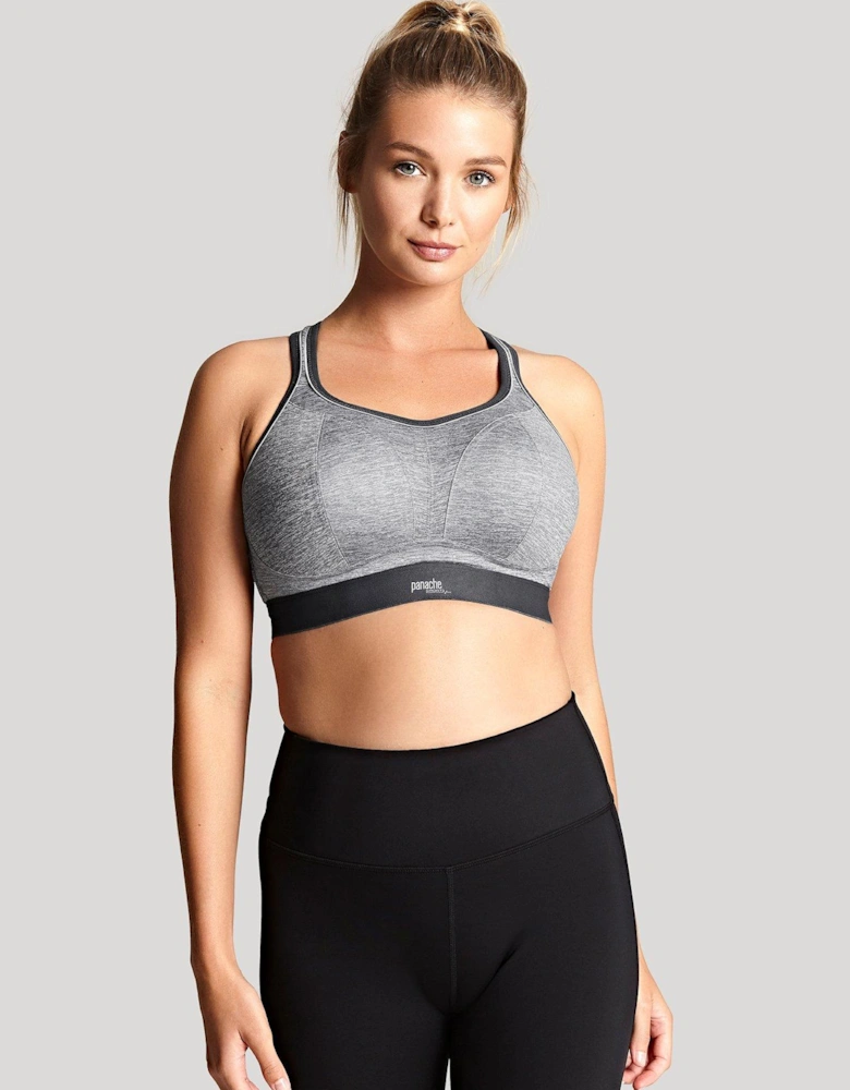 Non Wired Sports Bra - Charcoal Marl