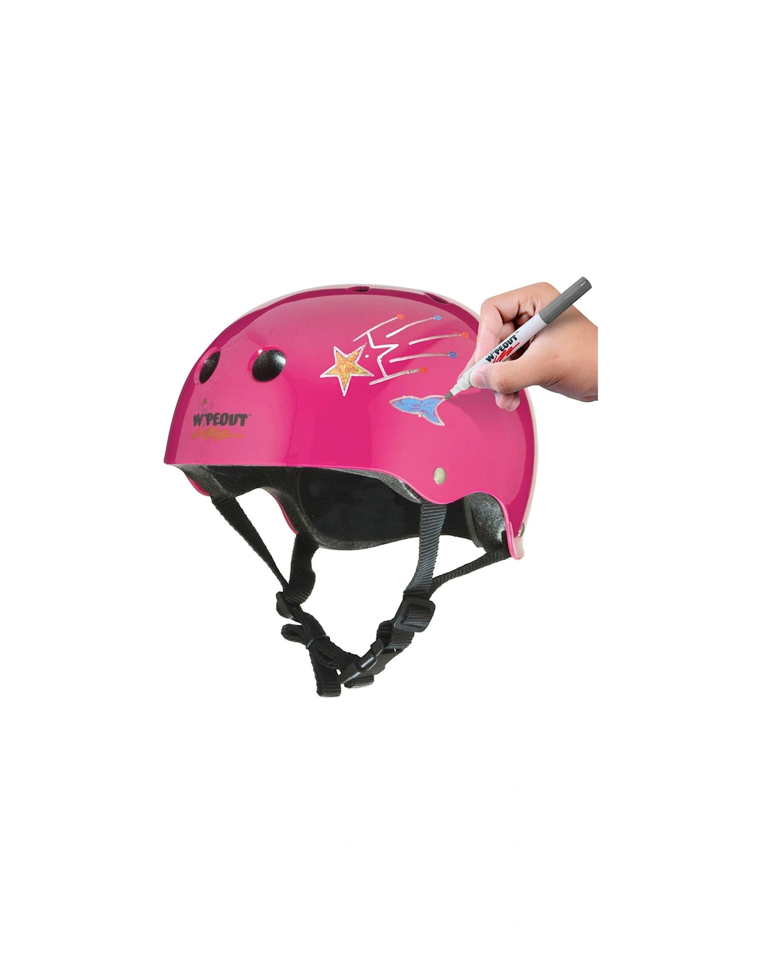 Helmet - Neon Pink, Age 5+, 2 of 1