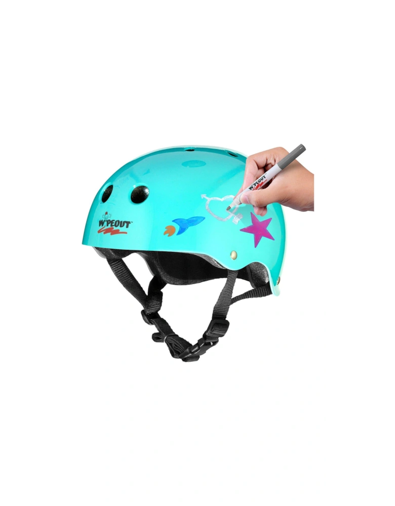 Helmet - Teal Blue, Age 8+