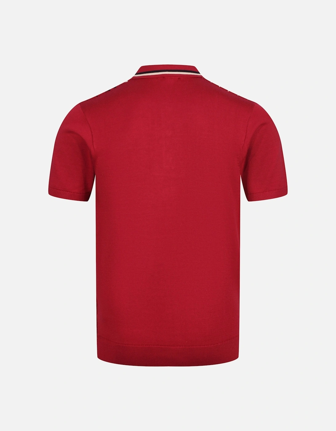 Widmark Knitted Polo Shirt | Tayberry