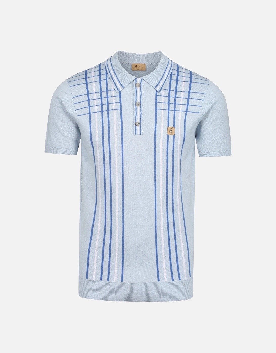 Bale Knitted Polo Shirt | Ice, 4 of 3