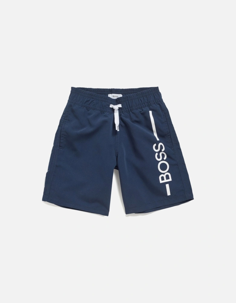 Boy's Navy Swim Shorts