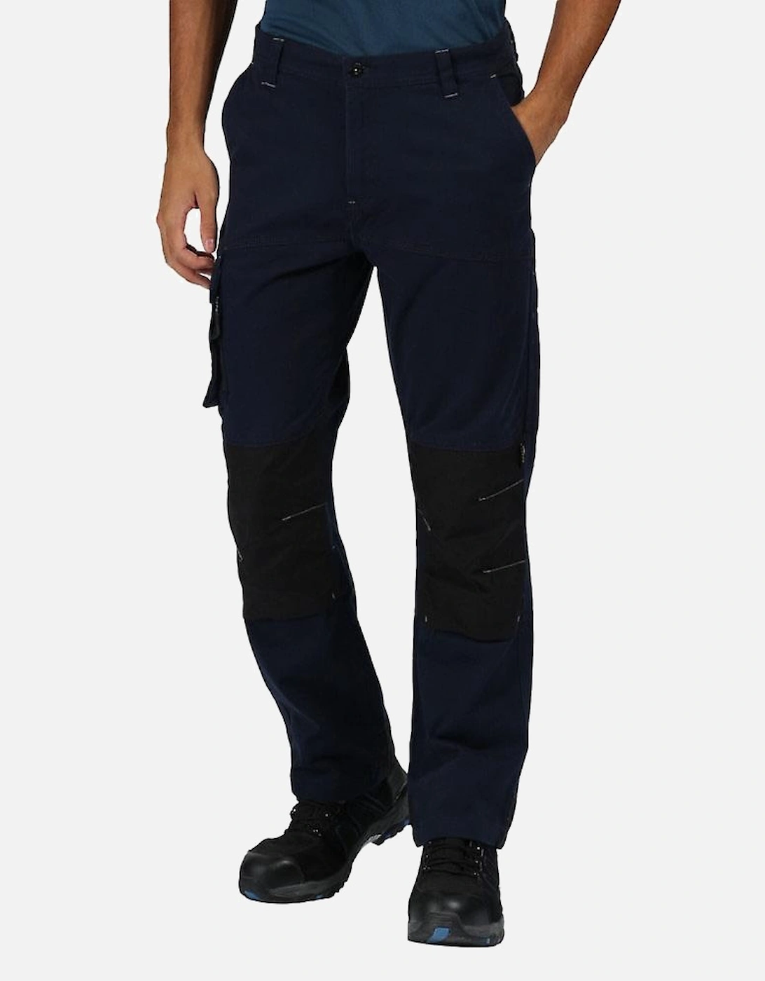 Mens Scandal Stretch Work Trousers - Regular, 4 of 3