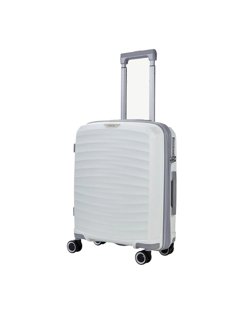 Sunwave 8-Wheel Suitcase Cabin - White