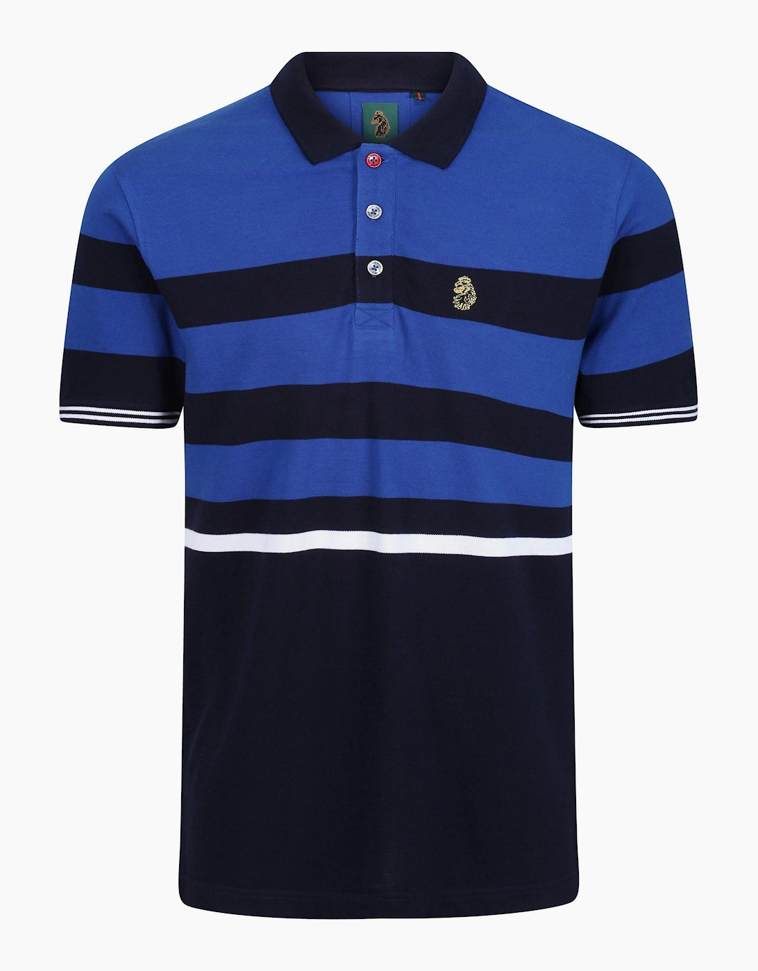 Luke Sport Luke Sport Men's New Mead Striped Polo Shirt | Very Dark Navy