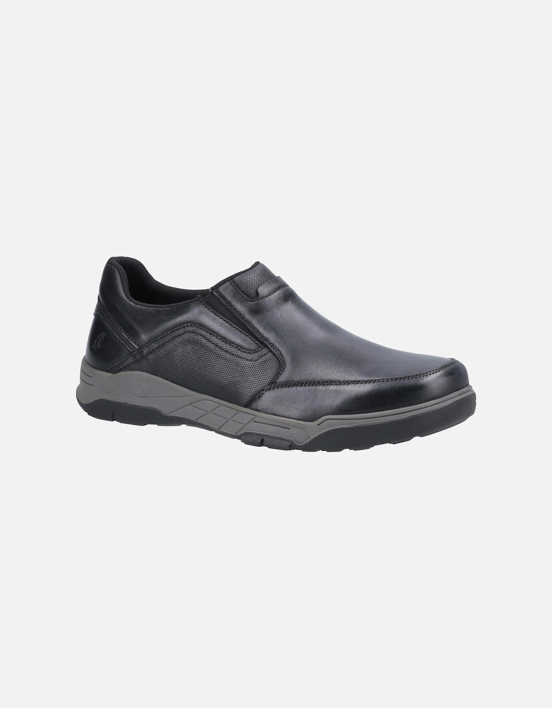 Mens Fletcher Leather Shoes, 5 of 4