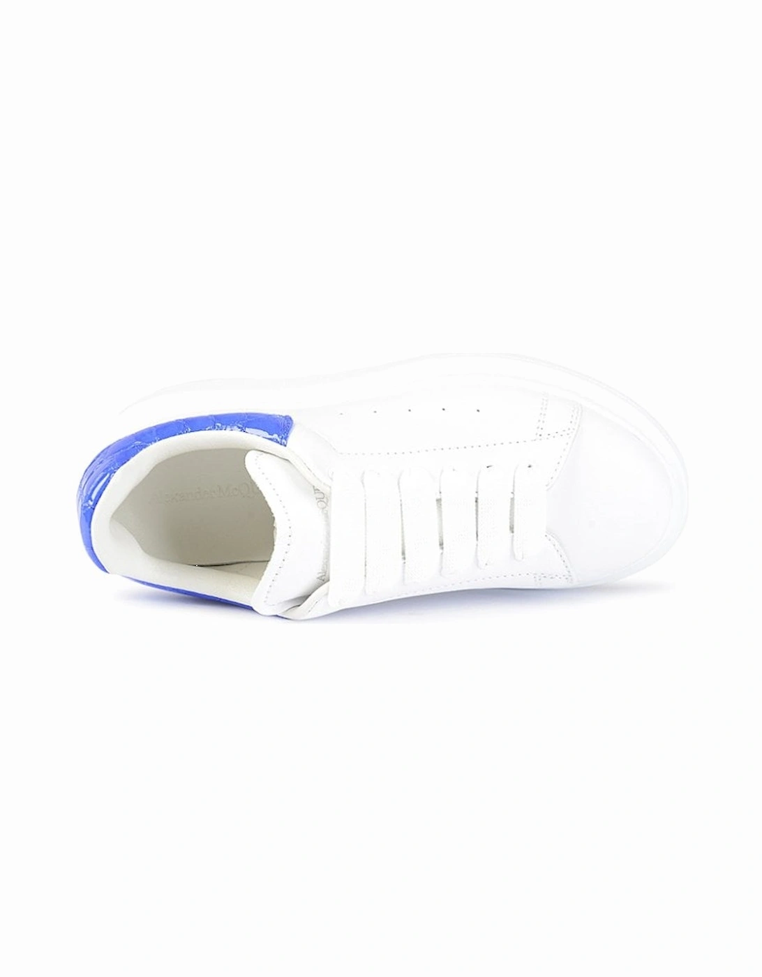 Kids Croc Back Sneakers White
