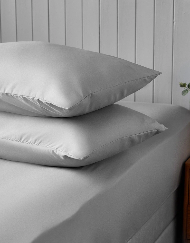 Supersoft Pillowcase Pair - Dove Grey