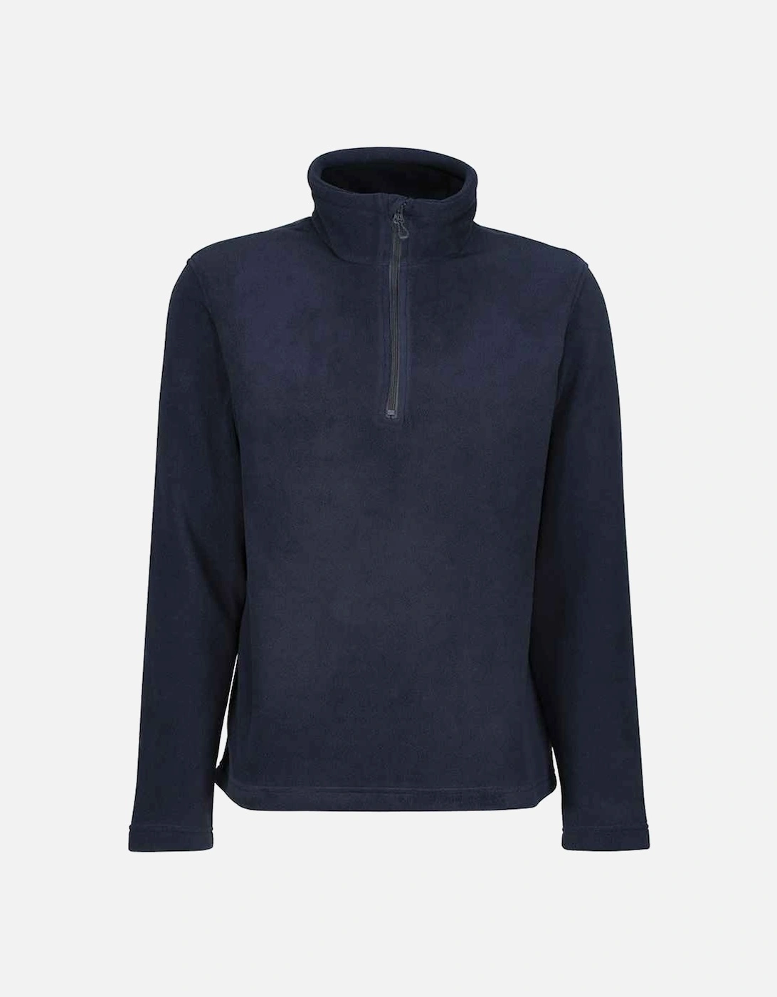 Mens Honestly Made Recycled Half Zip Fleece, 6 of 5