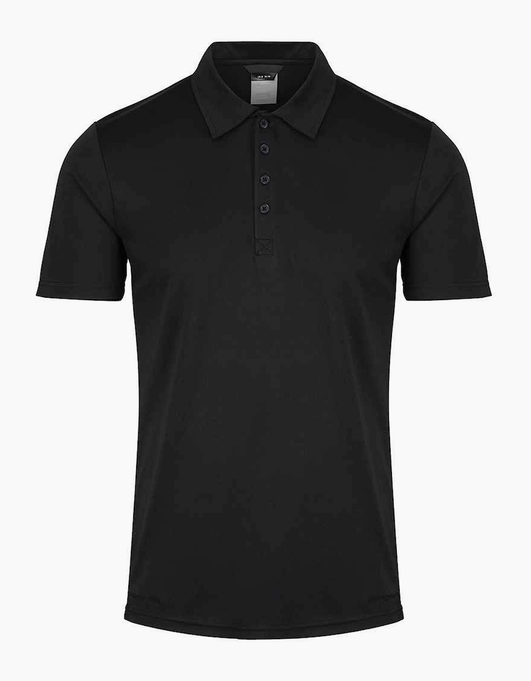 Regatta Men's Black Honestly Made Recycled Polo Shirt - Size: 40