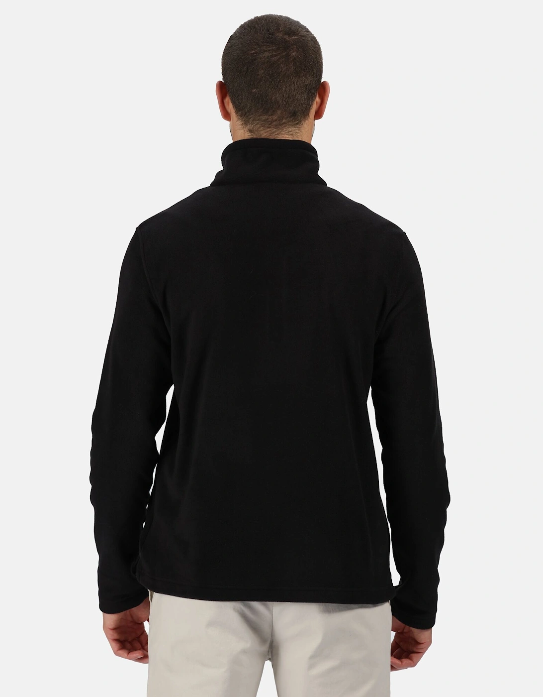 Mens Honestly Made Recycled Half Zip Fleece