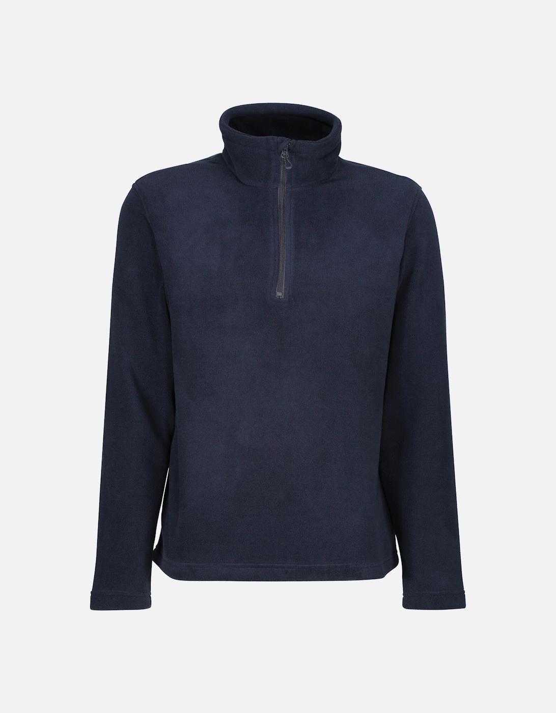 Mens Honestly Made Recycled Half Zip Fleece, 6 of 5