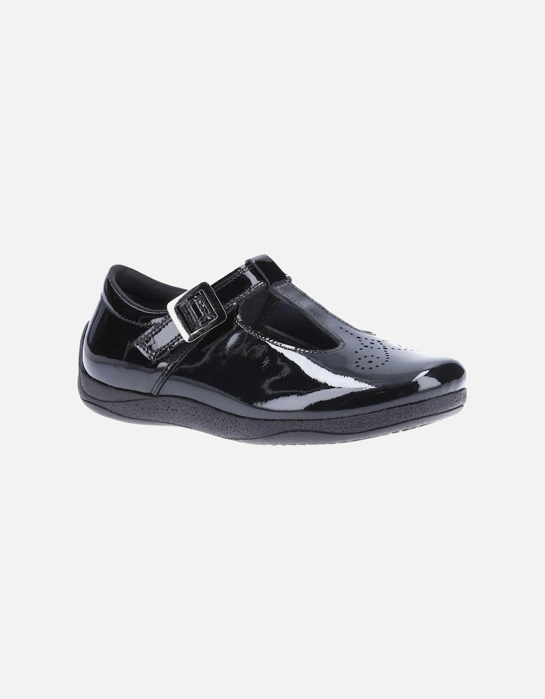Girls Eliza Patent Leather School Shoes, 5 of 4