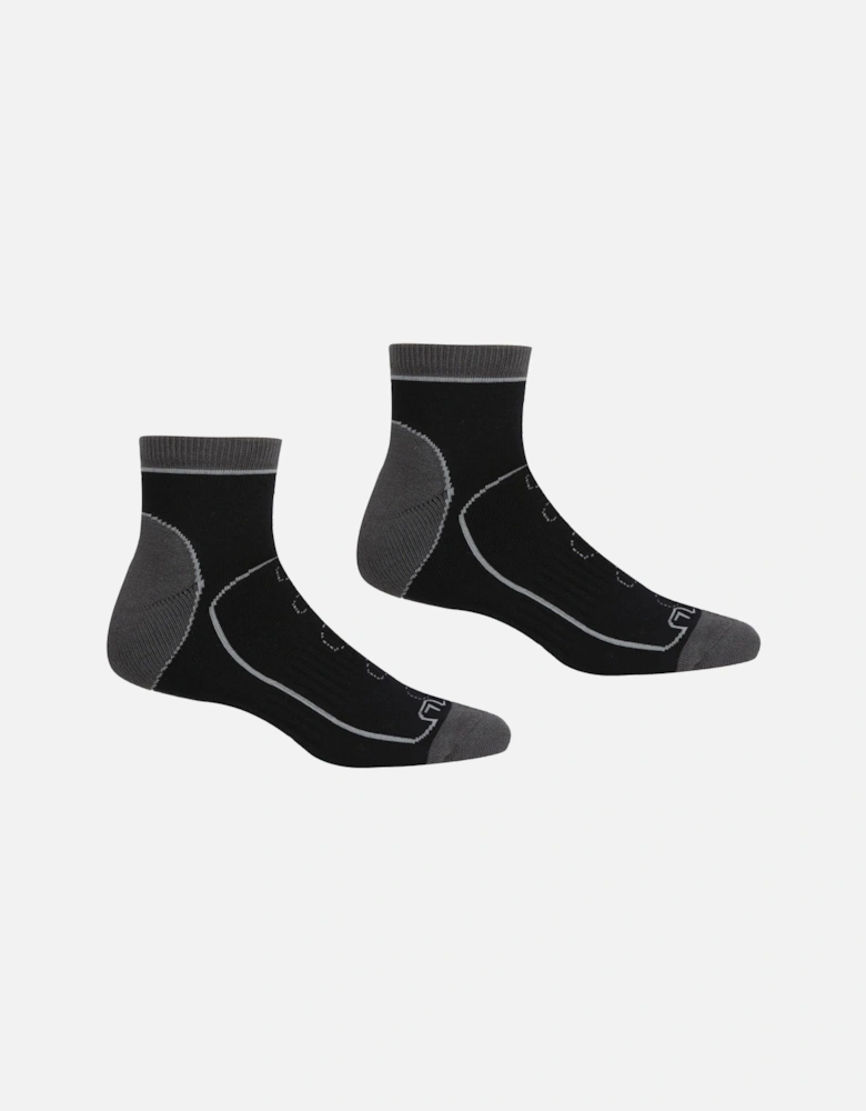 Mens Samaris Trail Ankle Socks (Pack of 2)