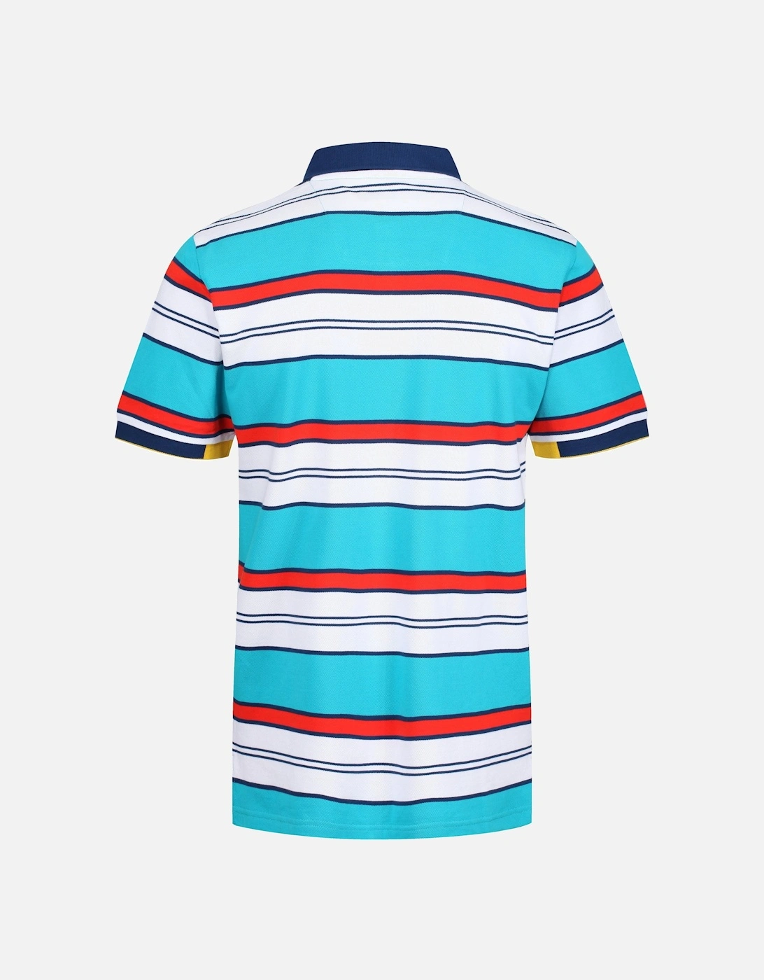 Afterdeck Striped Polo Shirt | Blue