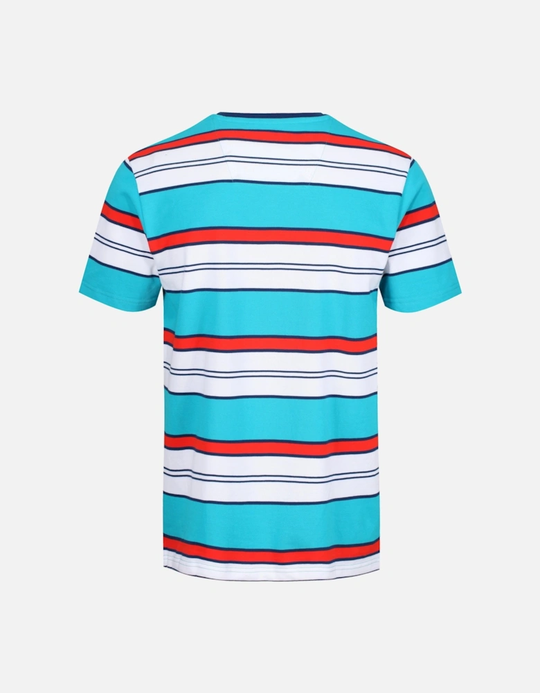 Ahull Striped T-Shirt | Blue