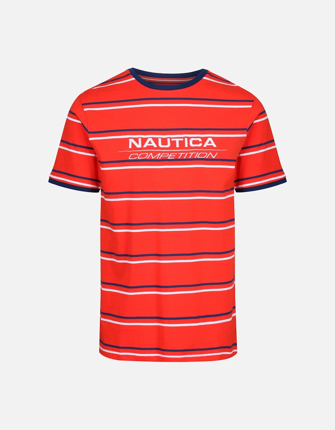 Columbus Striped T-Shirt | Red, 4 of 3