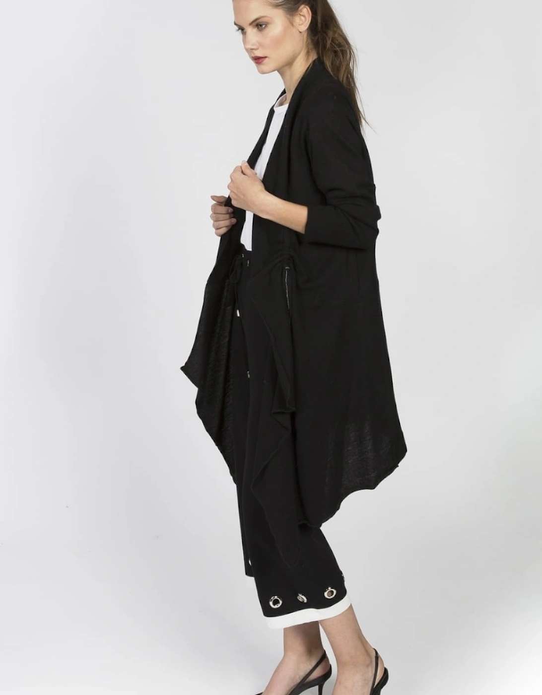 Black Cashmere Cardigan