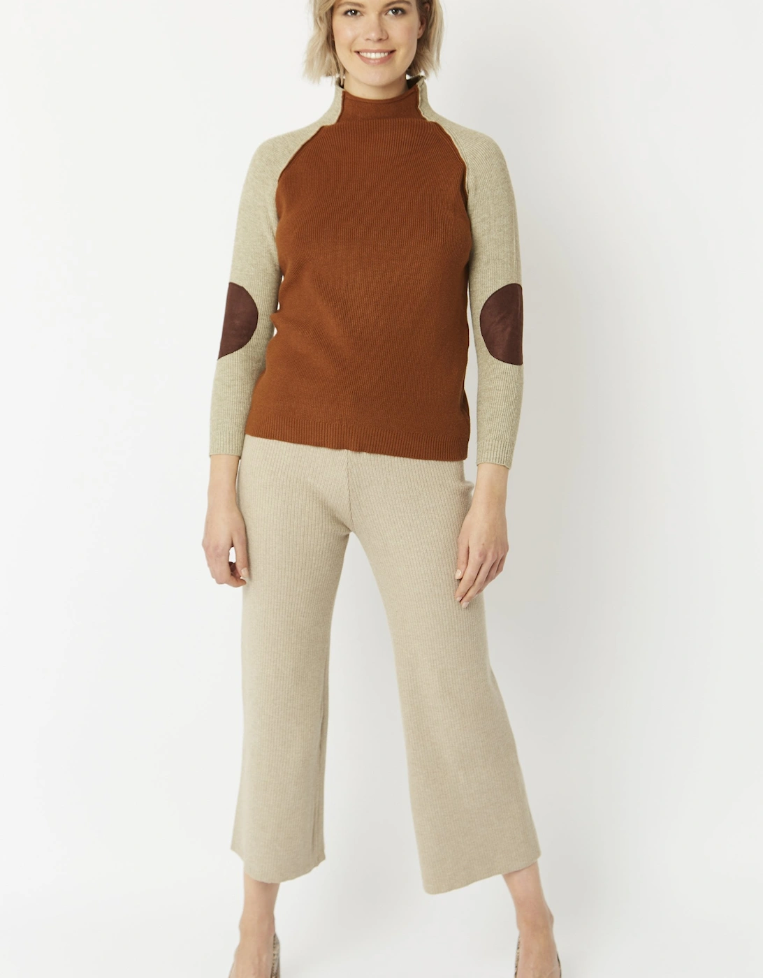 Mocha Cashmere Blend Jumper