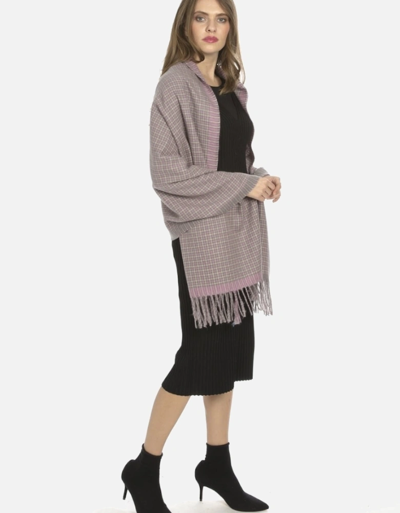 Pink Cashmere Blend Wrap