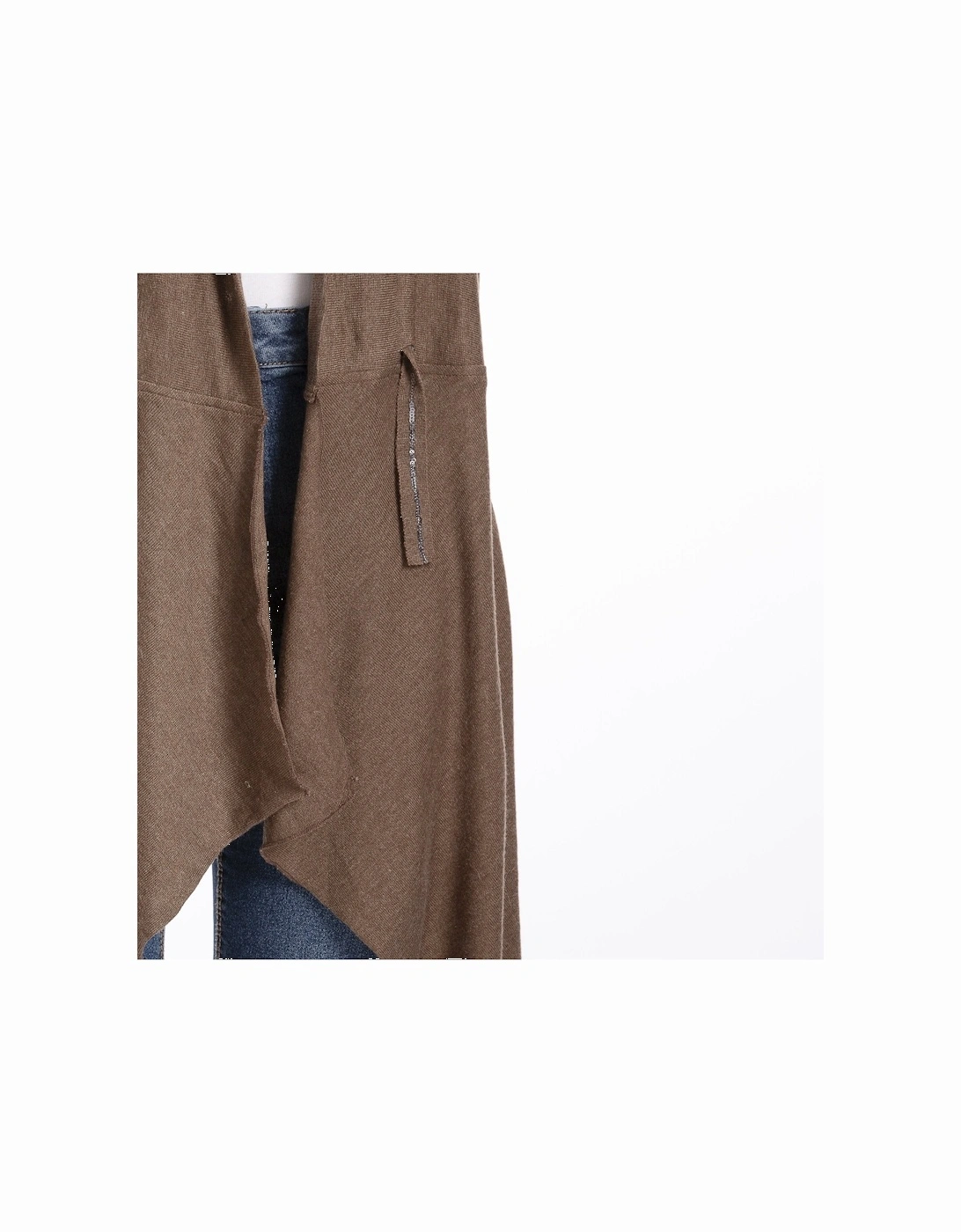 Mocha Cashmere Cardigan