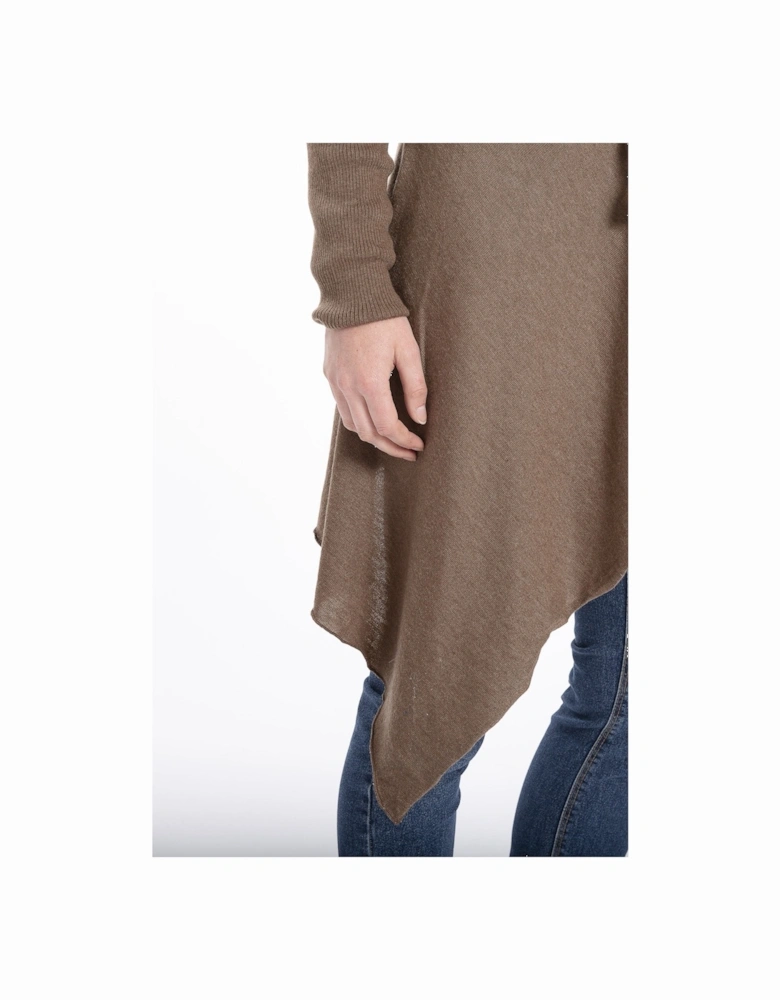 Mocha Cashmere Cardigan