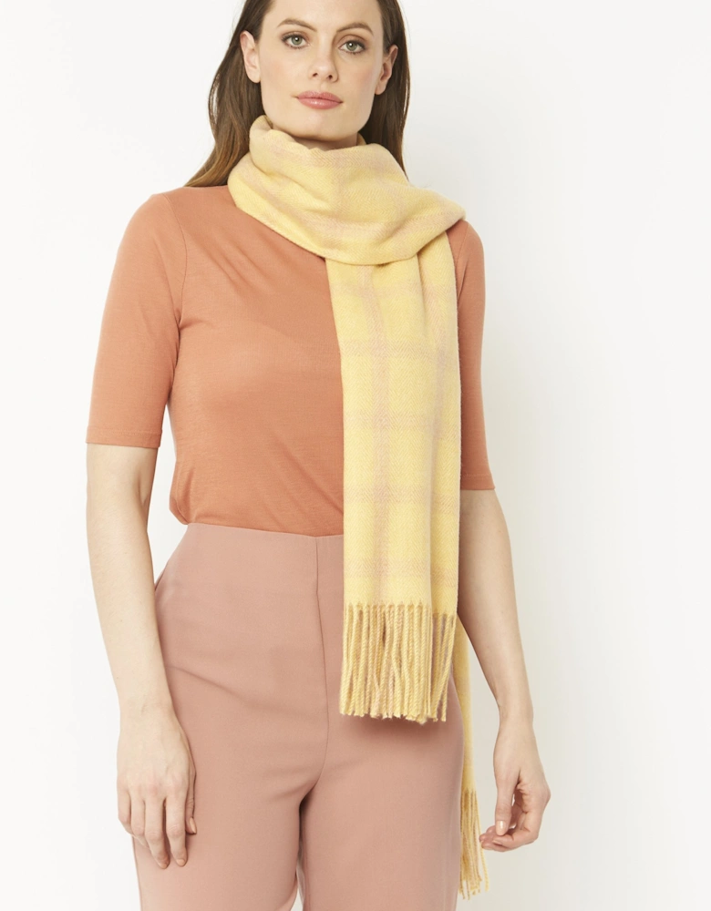 Yellow Cashmere Blend Wrap