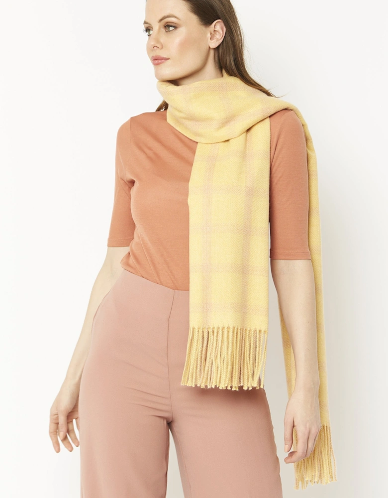 Yellow Cashmere Blend Wrap