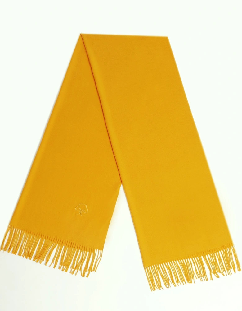 Yellow Cashmere Blend Scarf