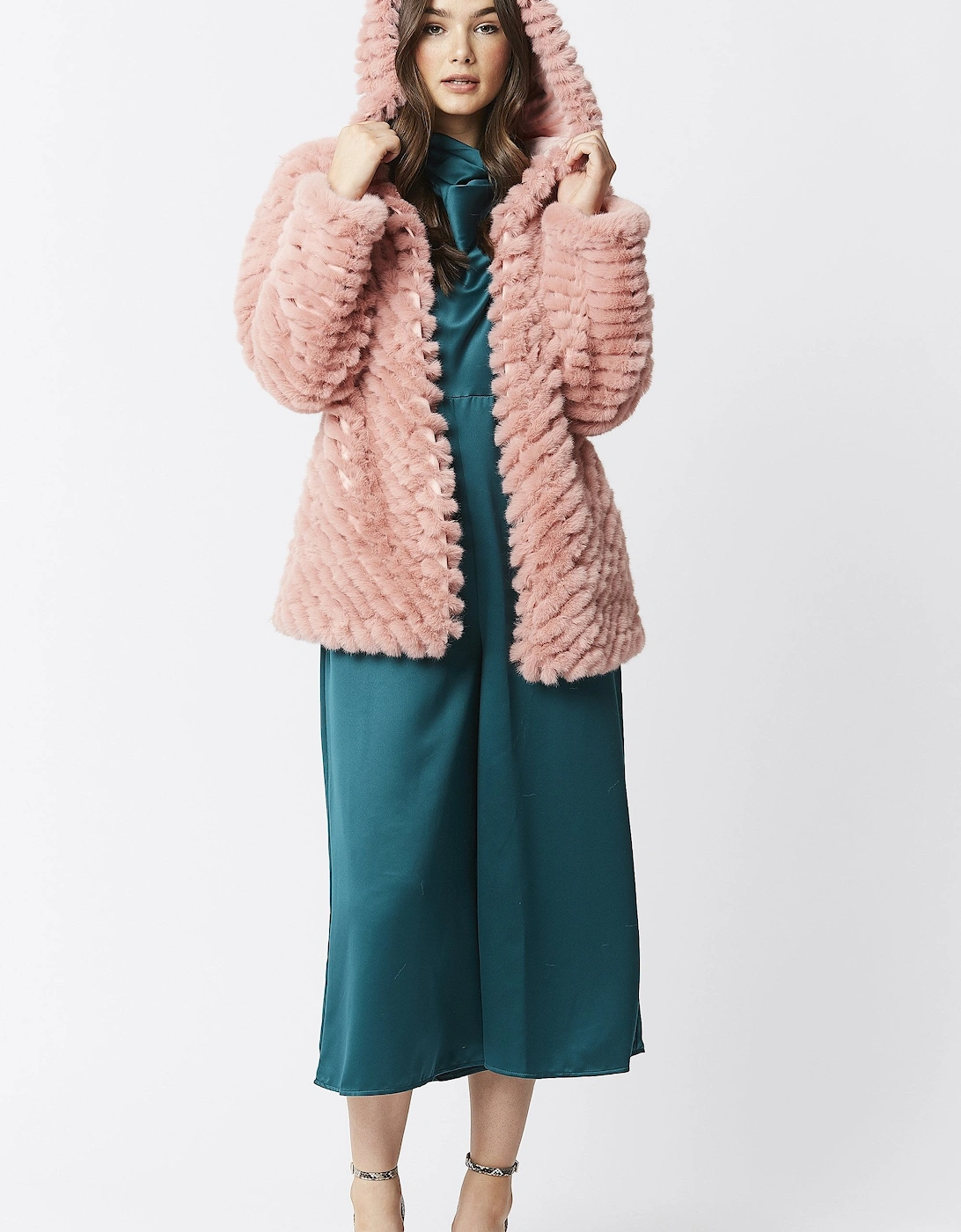 Pink Faux Fur Jacket, 9 of 8