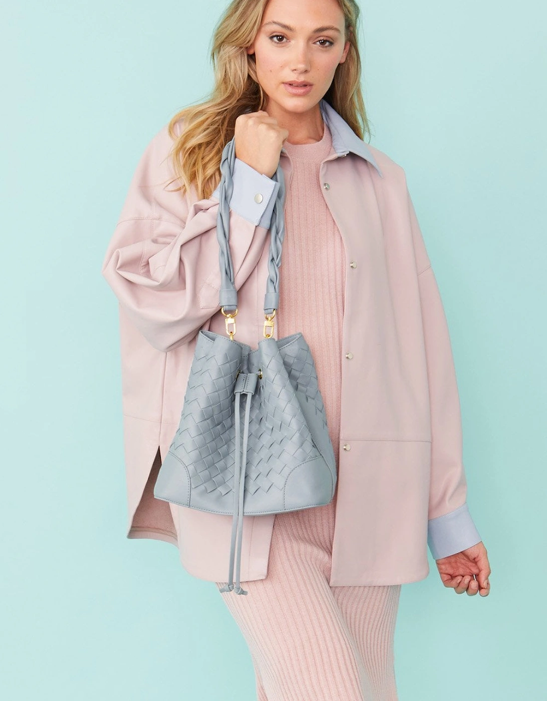 Pink Angelina Oversized Shacket