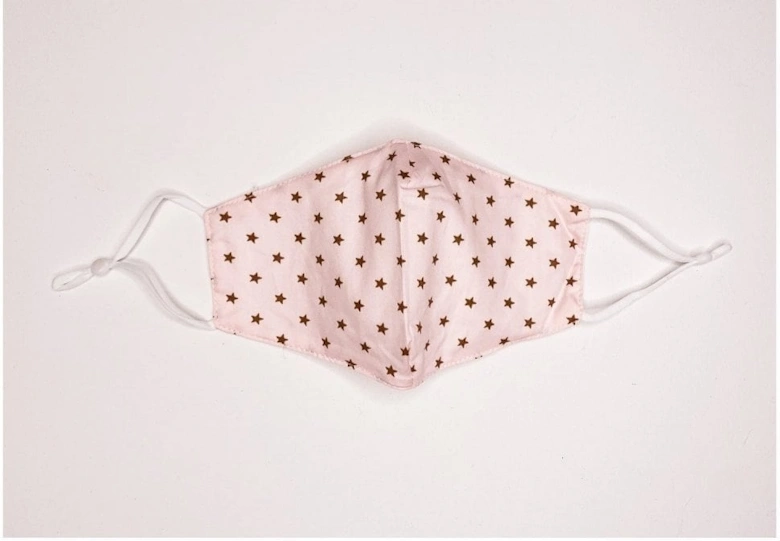 Pink Reusable Cotton Fashion Face Mask