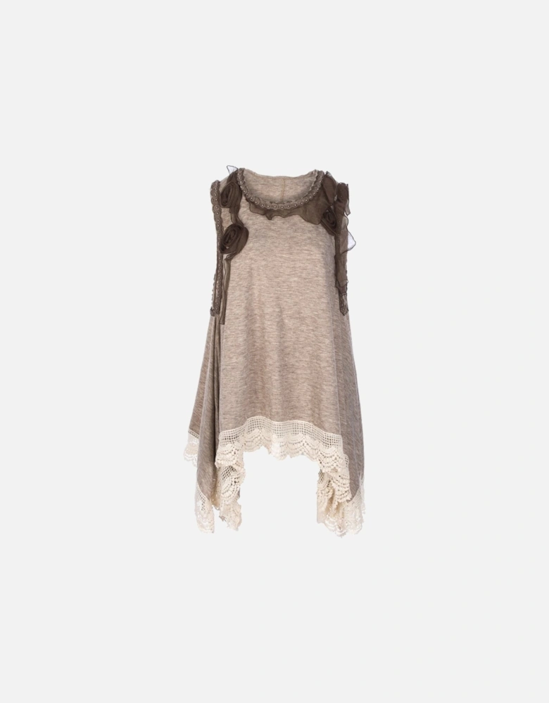 Mocha Fine Knit Tunic