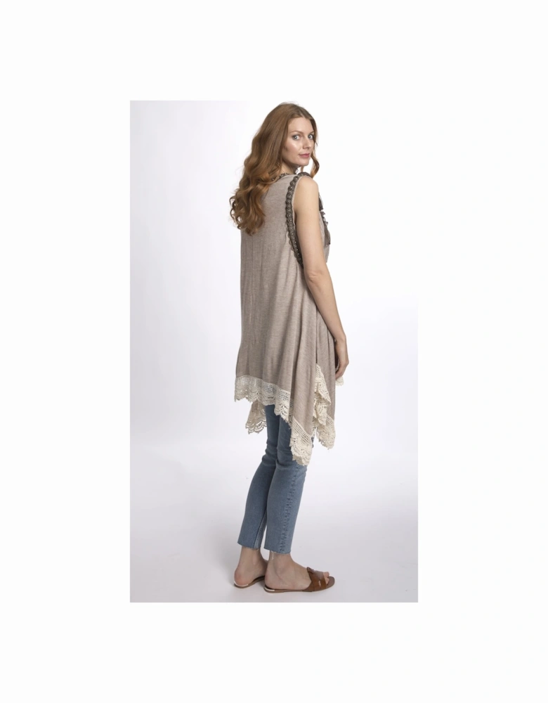 Mocha Fine Knit Tunic