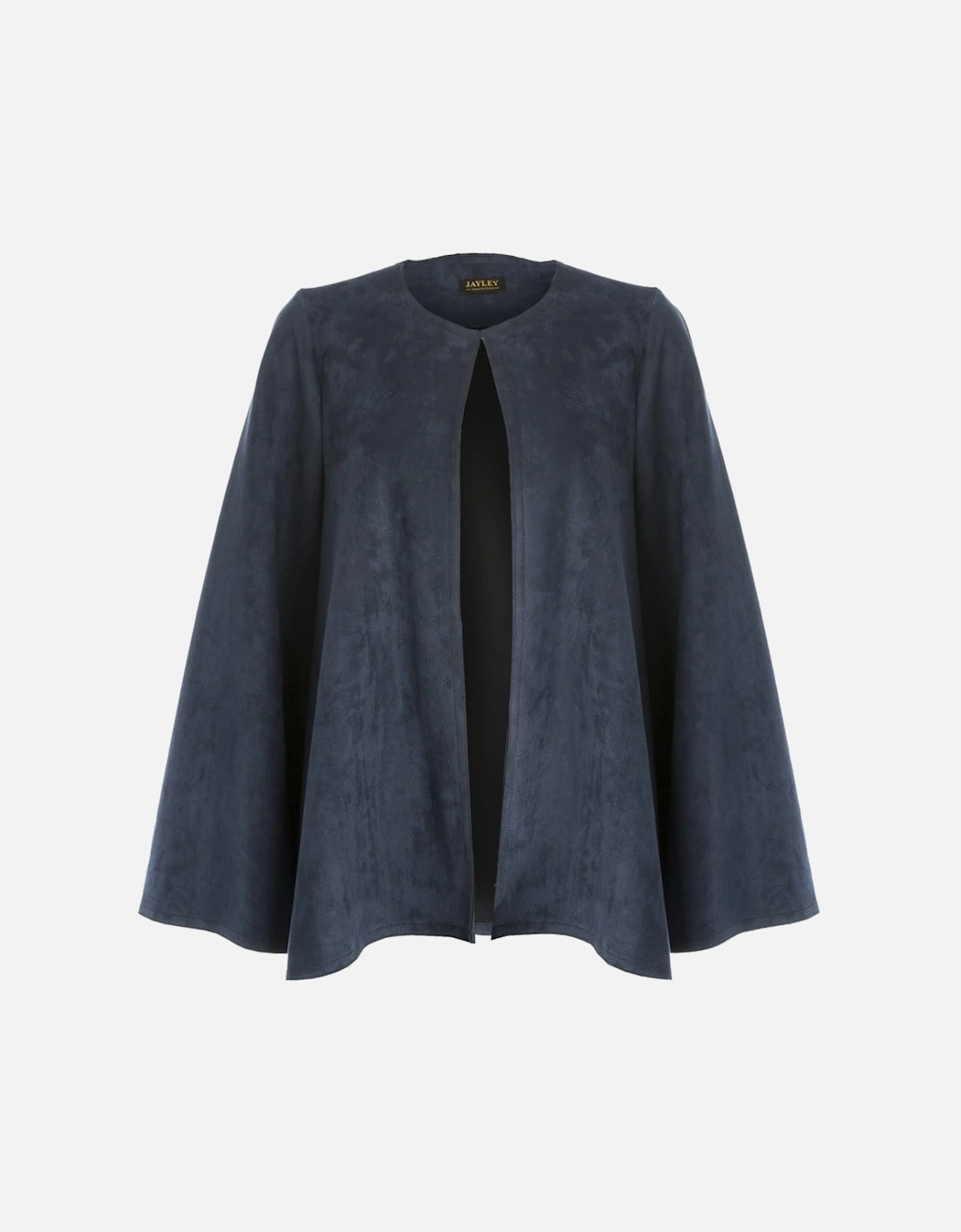 Navy Luxury Faux Suede Jacket, 5 of 4