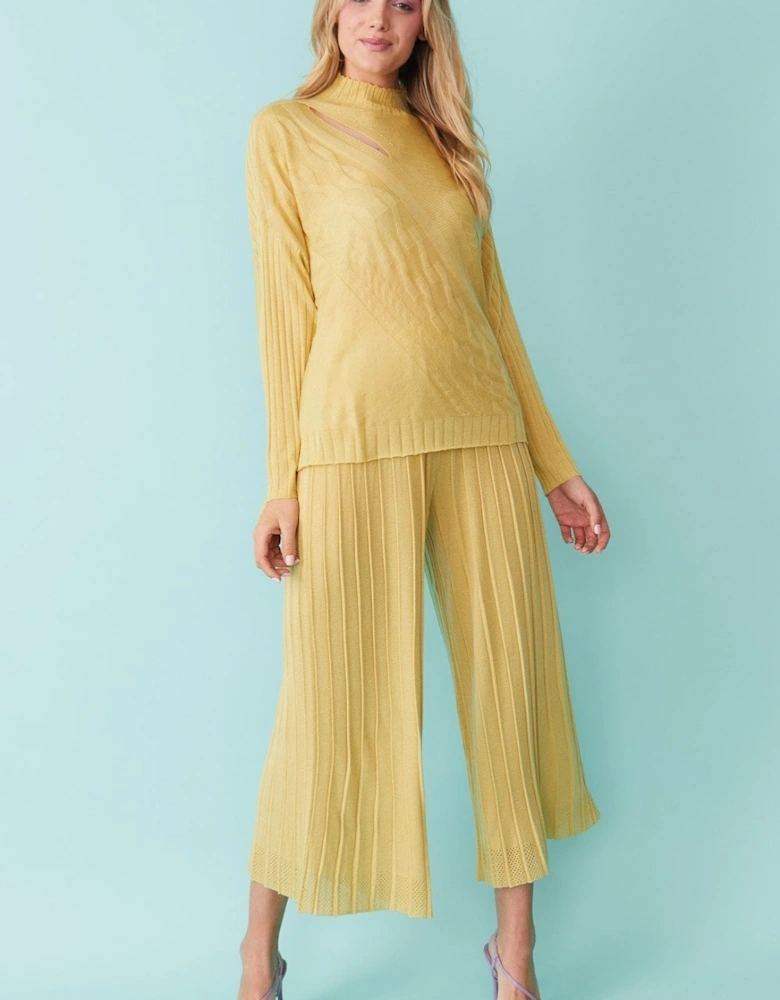 Yellow Cashmere Jumper