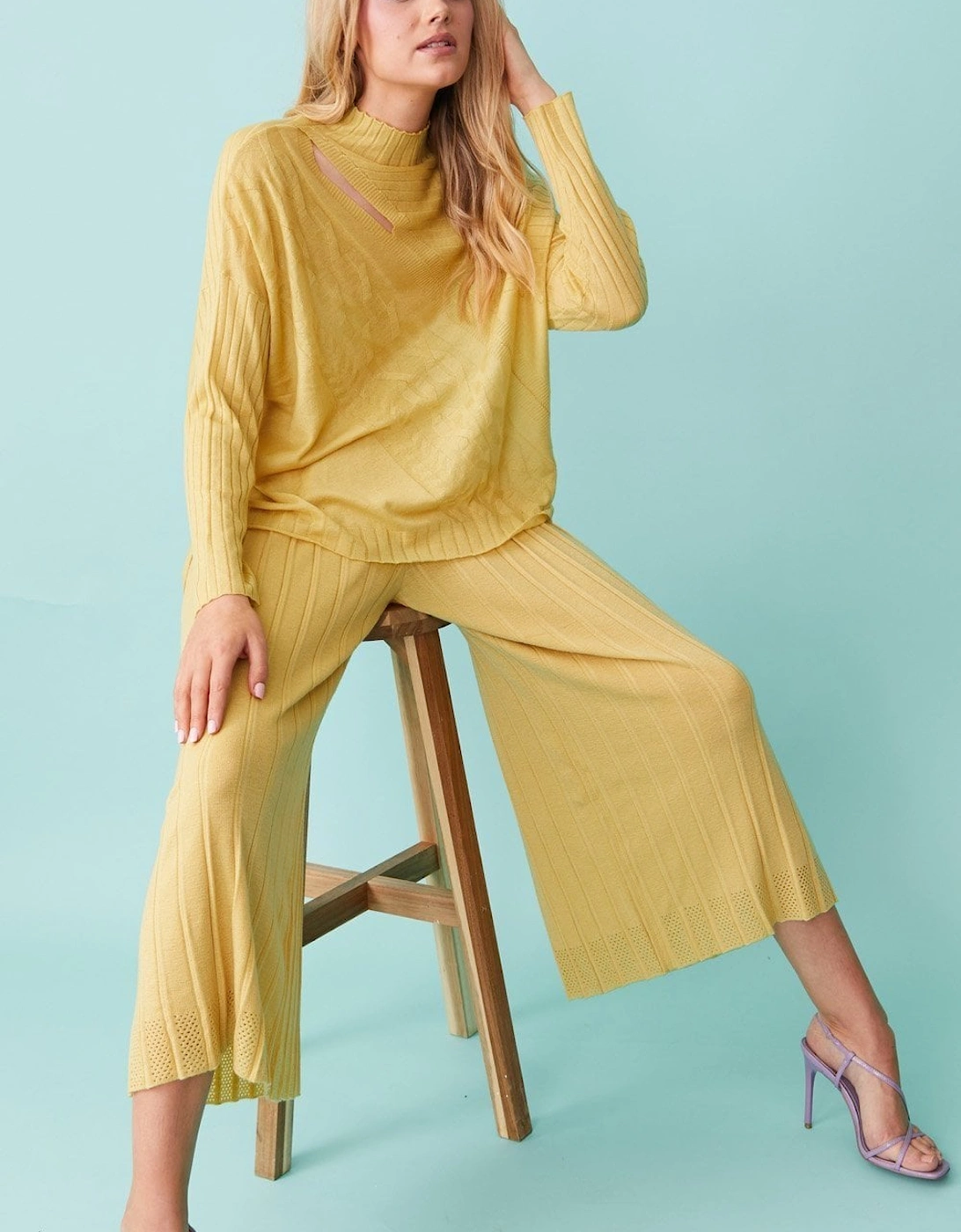 Yellow Cashmere Jumper