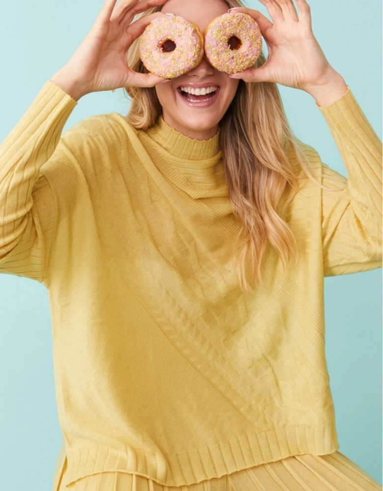 Yellow Cashmere Jumper