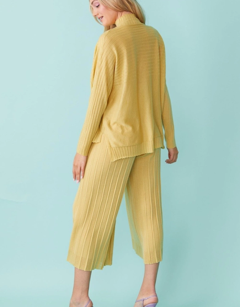 Yellow Cashmere Jumper